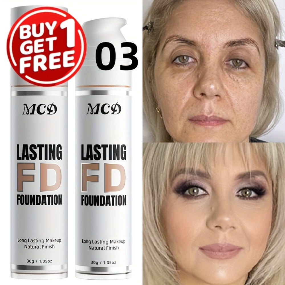MCO Liquid Foundation Two-Bottle Set with Pump Dispensers and Nine Matching Shade-Code Pairs — image 13