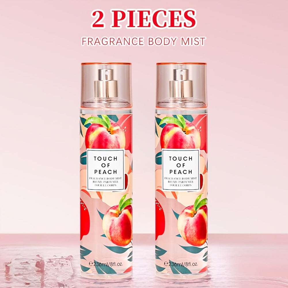 Two-Piece Fruit Scent Body Mist Set, 8 fl oz / 236ml Bottles in Nine Exact Matching Scent Options — image 7