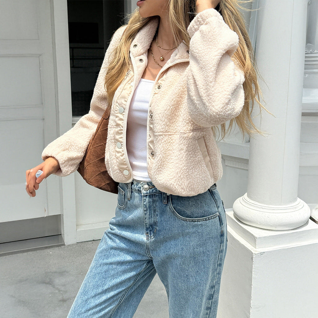 Y2g Hot Girl Style Long-sleeved Jacket Small Coat For Women
