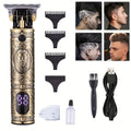 Hair Clipper Retro T-Blade Cordless Trimmer with LED Display, USB Charging and T9 or T10 Style Options — image 17