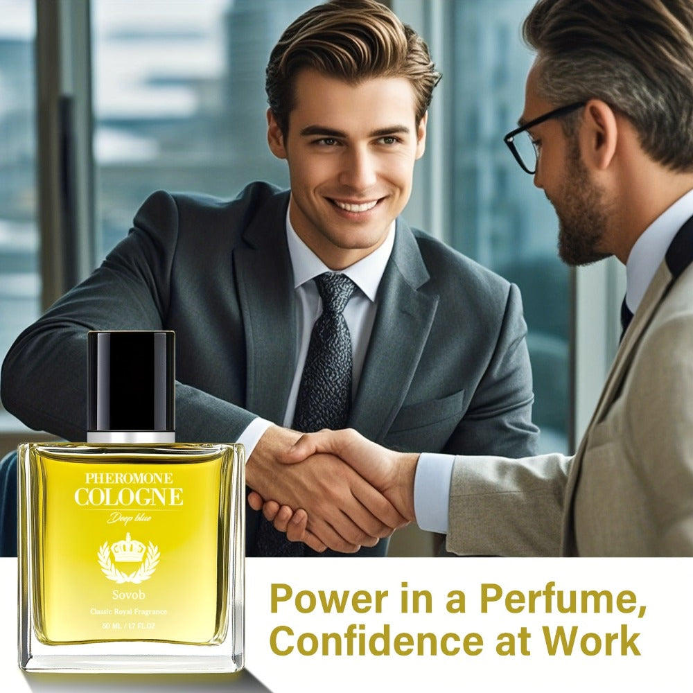 Men's Pheromone Cologne 50ml, Natural Fresh Aromatic Scent, Confidence Boosting Fragrance Spray for Men — image 8