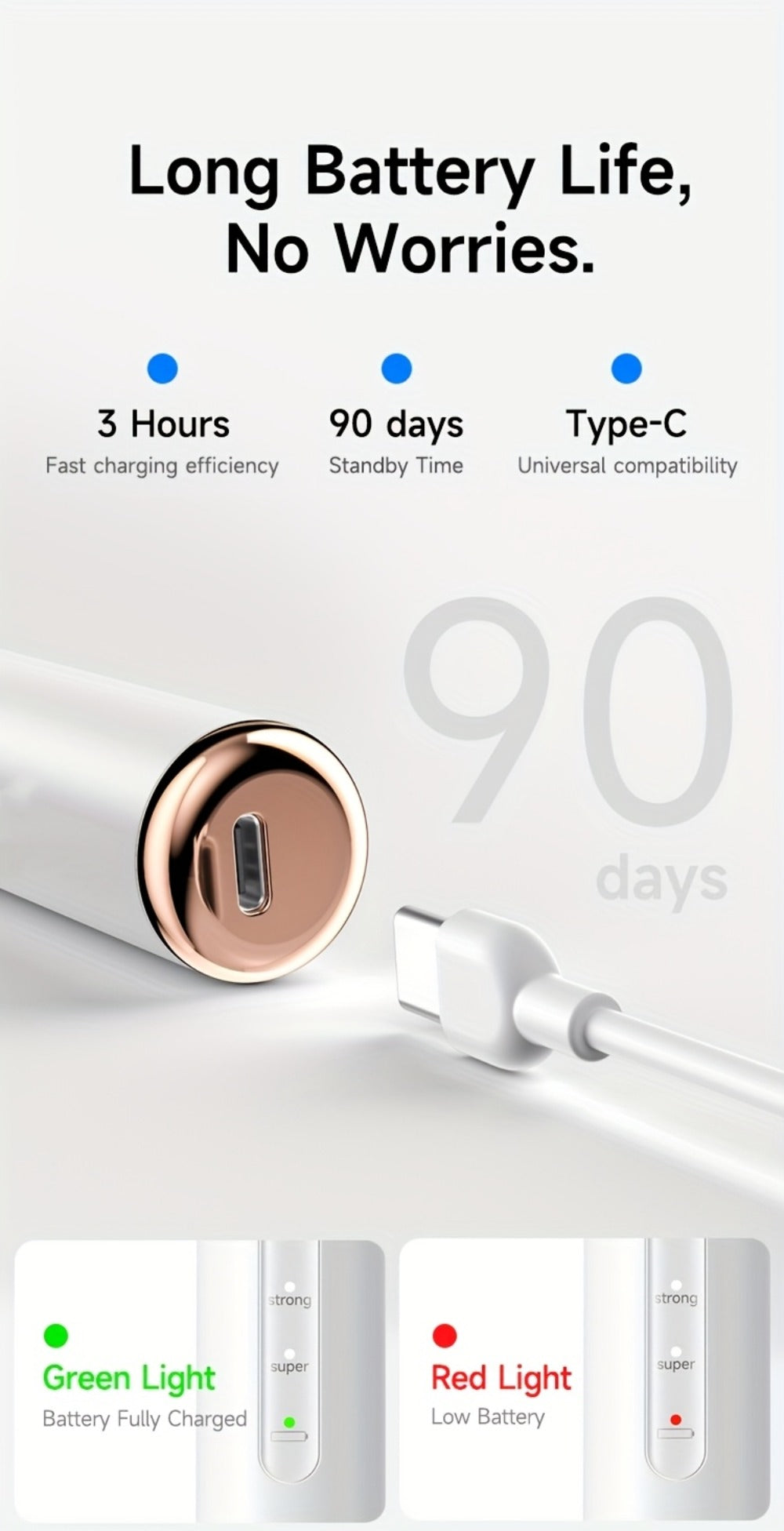 Ultrasonic Tartar Remover Electric Tooth Cleaner 5-Speed IPX6 Waterproof USB Rechargeable Dental Scaler — image 16