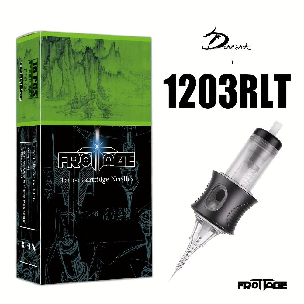 Tattoo Cartridge Needles with Frotage Label, 26 Retained RL RLT RS CM and M1 Cartridge Size Options — image 36