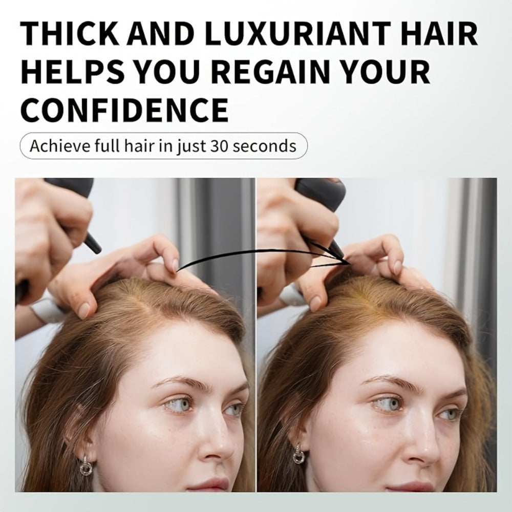 Thinning Hair Root Coverage Powder with Brush, Instant Hairline Concealer Natural Shadow Effect — image 16