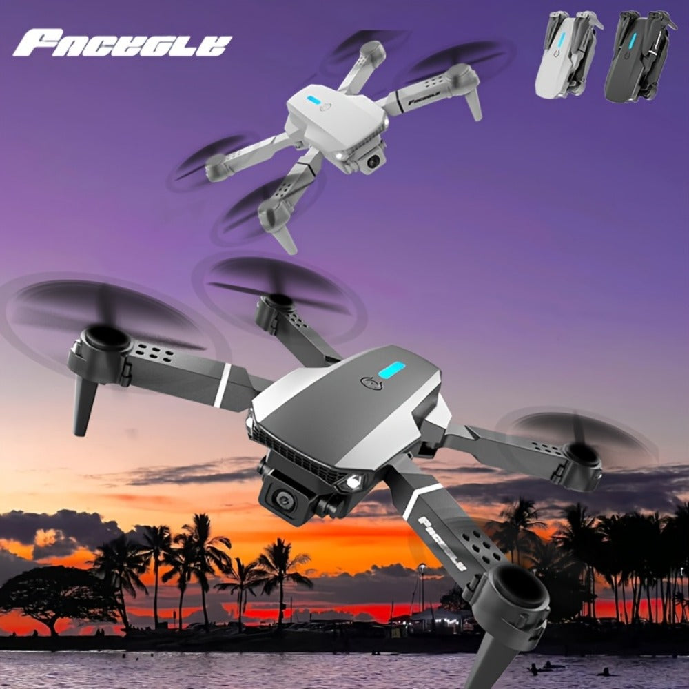 E88 Foldable Drone with Dual Camera with the Listed Color, Size or Set Options for Everyday Use — image 2