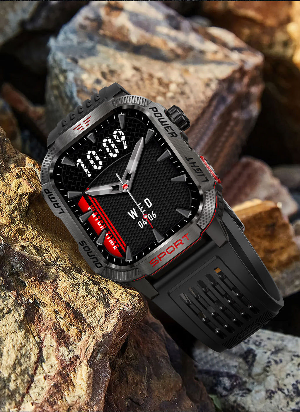 Smartwatch With Barometric Altitude Sports Features Bluetooth Calling