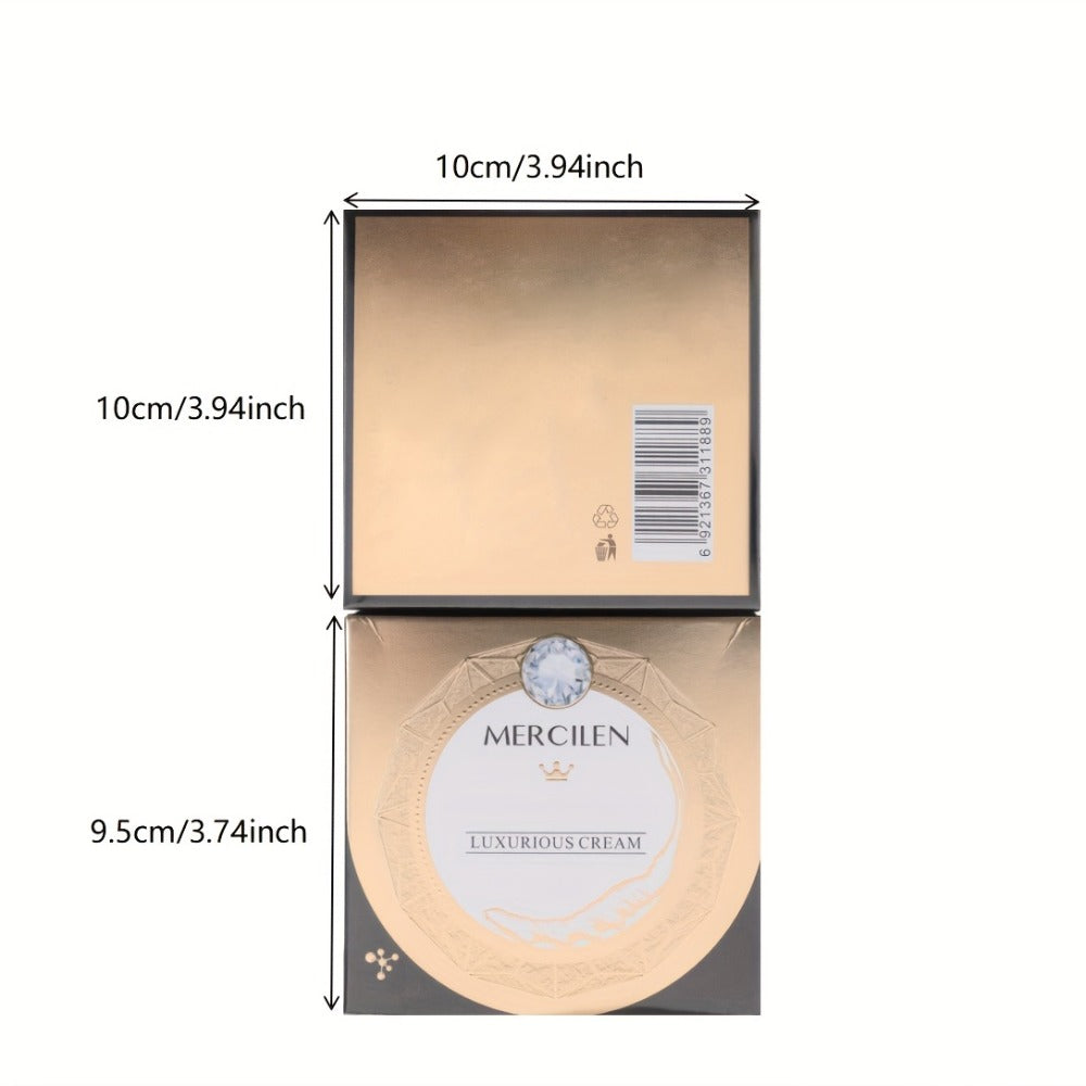 Face Cream Cordyceps Niacinamide Formula in an Alcohol-Free Golden Jar for Morning and Evening Use — image 4