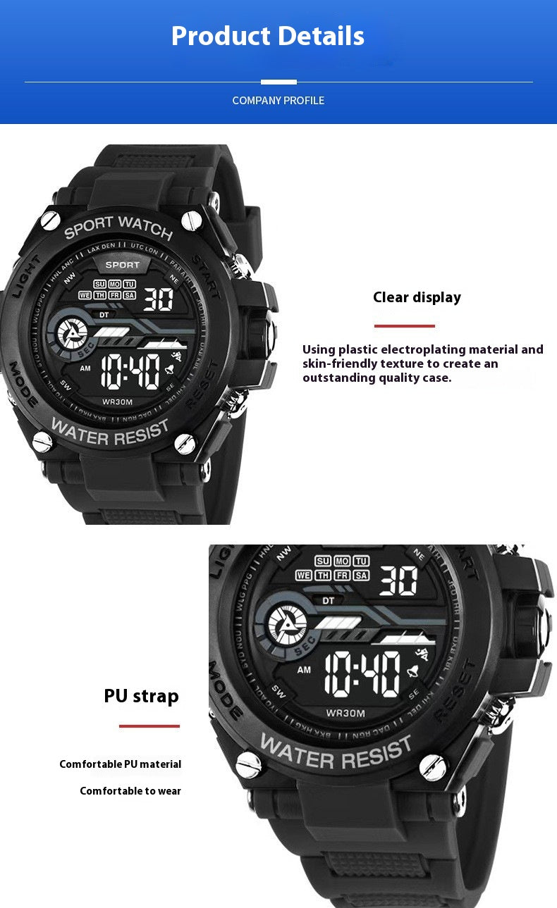 Fashion Electronic Watch For Teenagers And Students