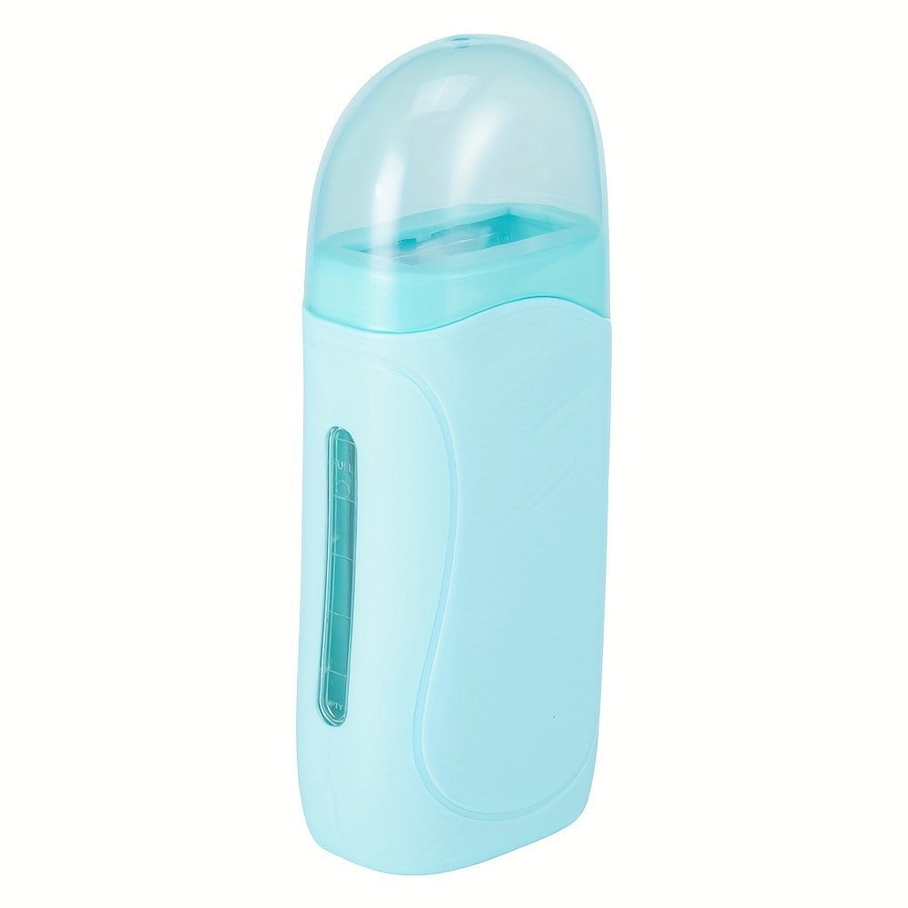 Wax Warmer Roller Kit for Hair Removal – Portable Electric Roll-On Soft Wax Heater for Women & Men, At-Home & Salon Waxing — 