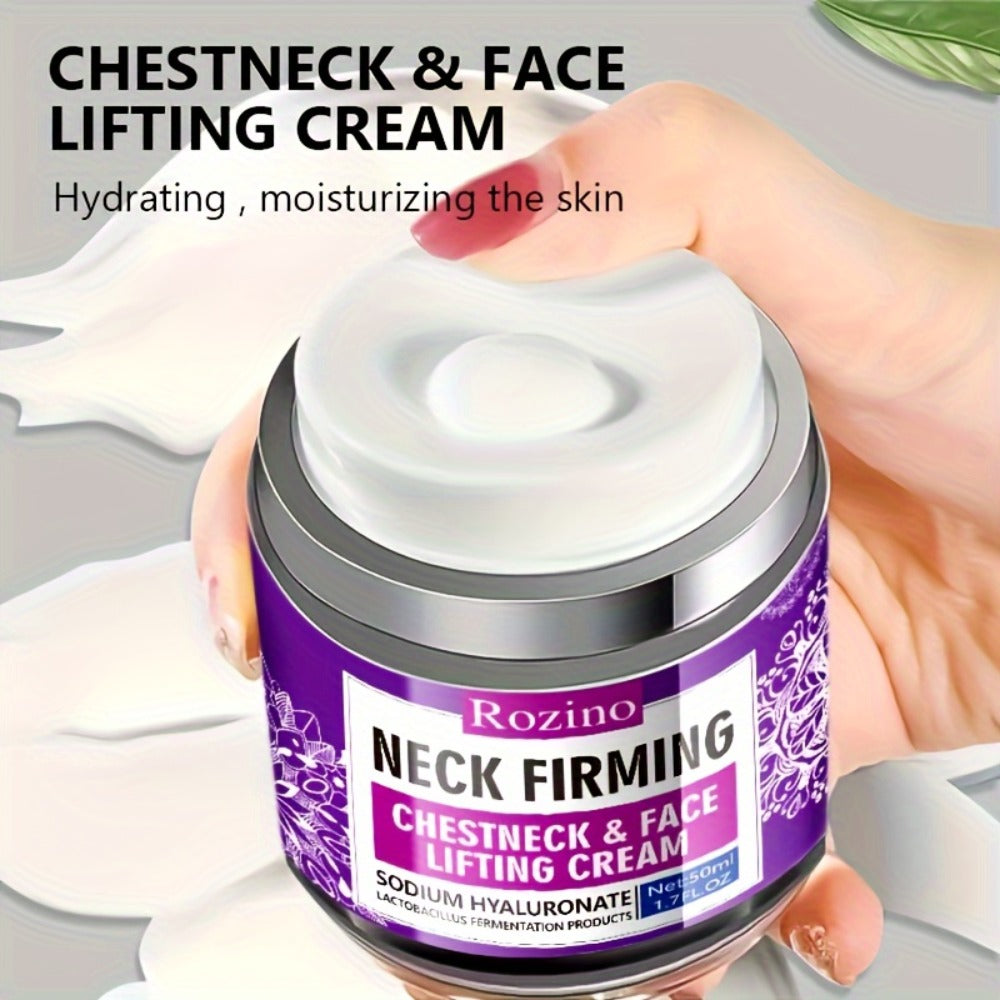 Face & Neck Lifting Cream 50ml Instant Tightening & Firming – Anti-Aging Wrinkle Cream for Sagging Skin, Jawline Contouring &