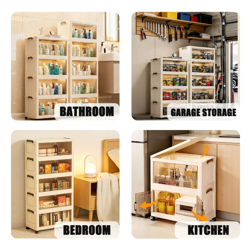 Acrylic Display Cabinet with Clear Door, Dust-Proof Blind Box Figure Showcase Shelf for Mini Toys Collectibles — image 11