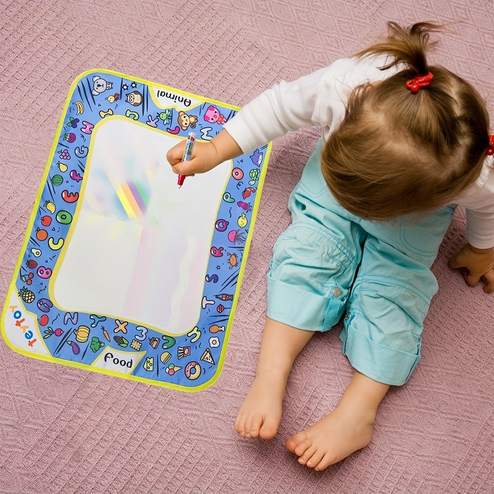 Water Doodle Mat for Toddlers Kids with 2 Water Pens with the Listed Color, Size or Set Options for Everyday Use — image 9