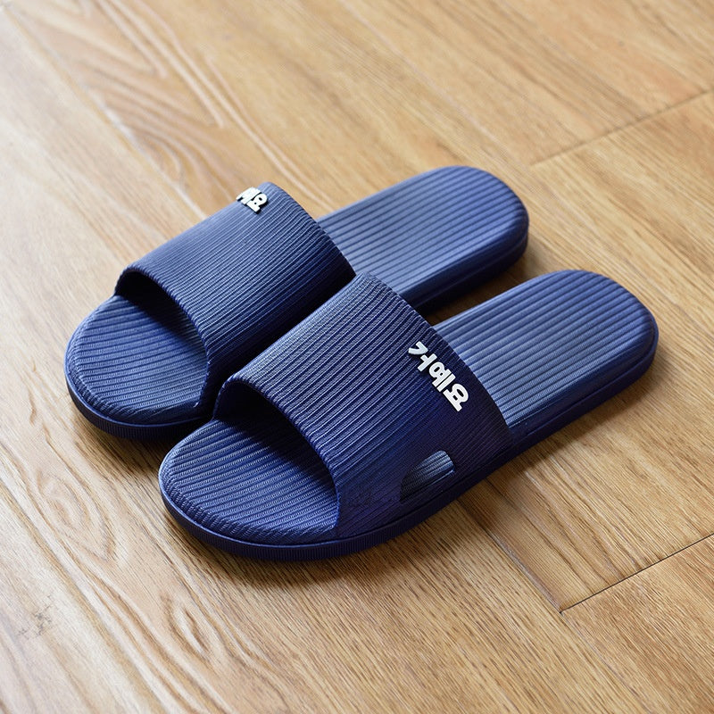 Bathroom Non-slip Men And Women Bathing Platform Slippers
