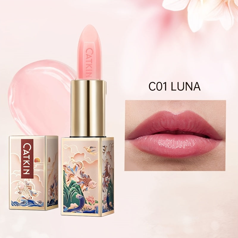 Lip Balm CATKIN Tinted Stick with Five Named Shade Options, Glossy Finish and Floral Packaging — image 21