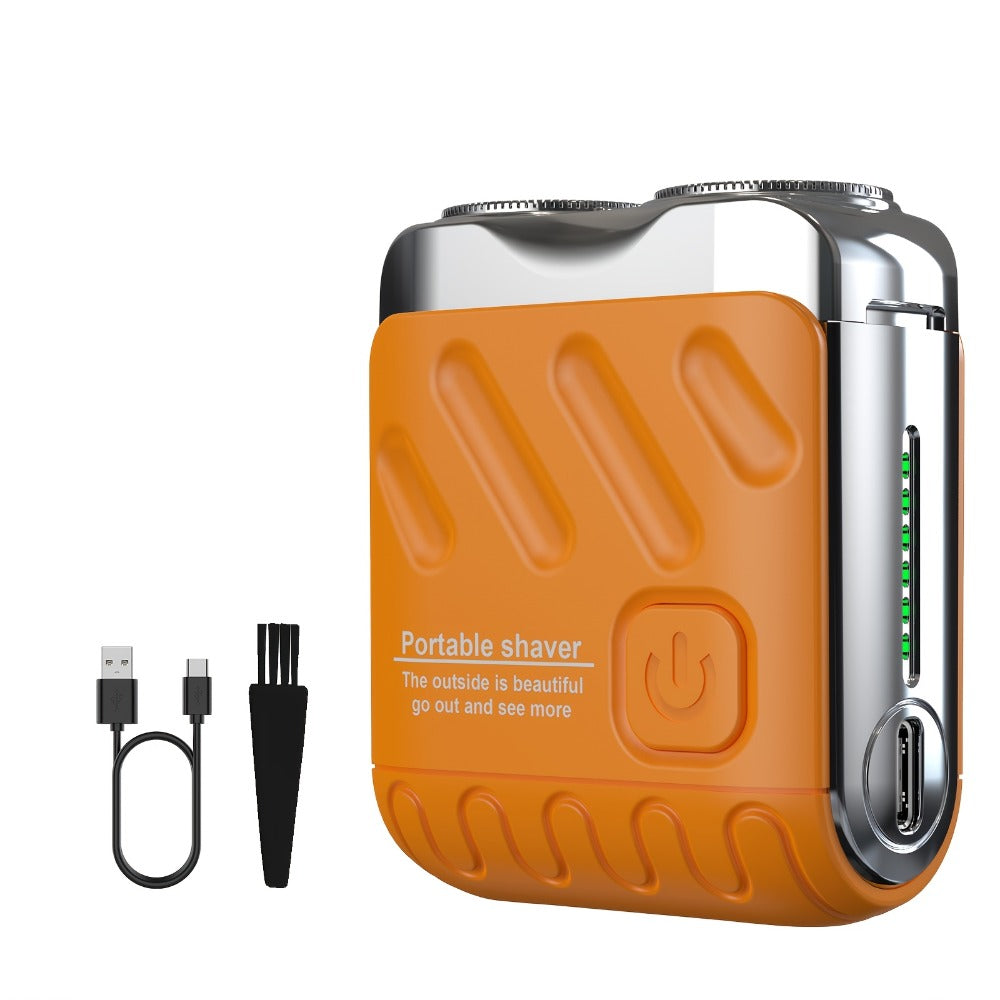 Electric Shaver Mini Dual Floating Blade with USB Charging and Select Waterproof or Digital Display Options — image 1