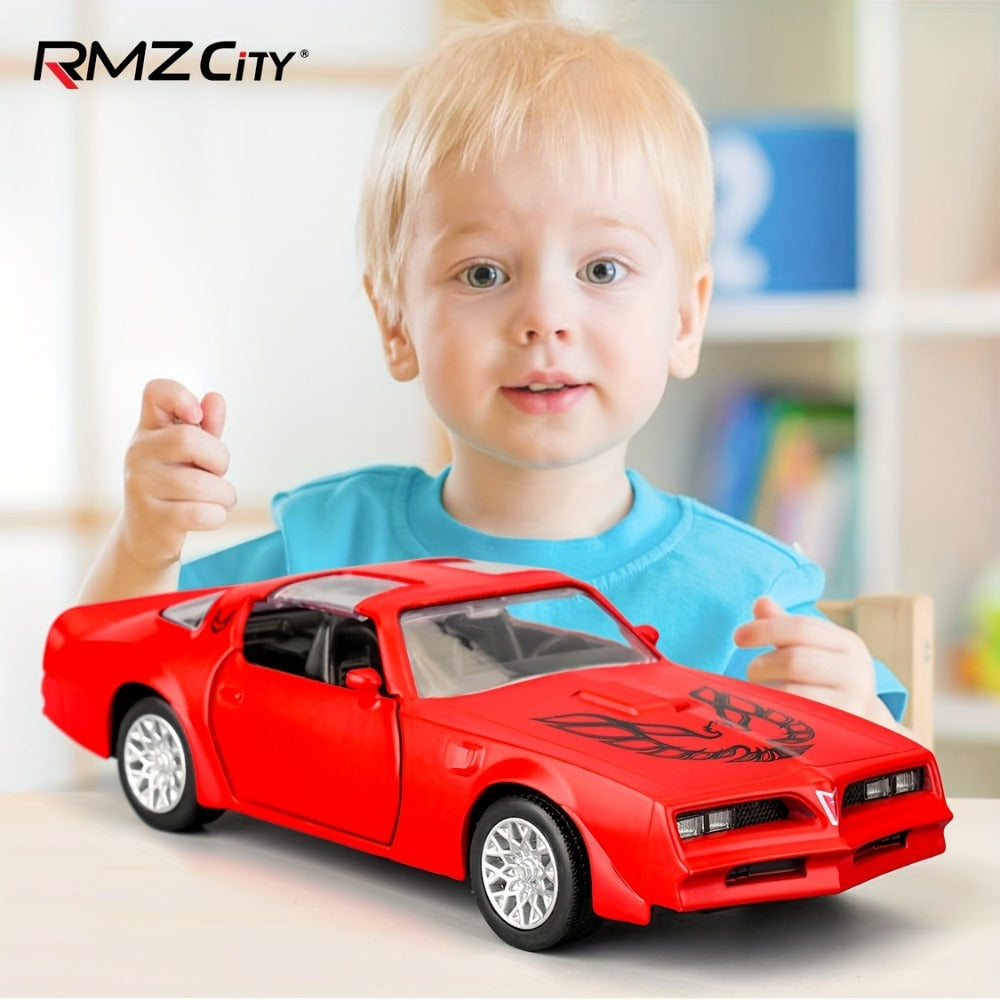 1:36 Scale Pontiac Firebird Die-Cast Toy Car with Opening Doors & Pull-Back with the Listed Color, Size or Set Options for Ev