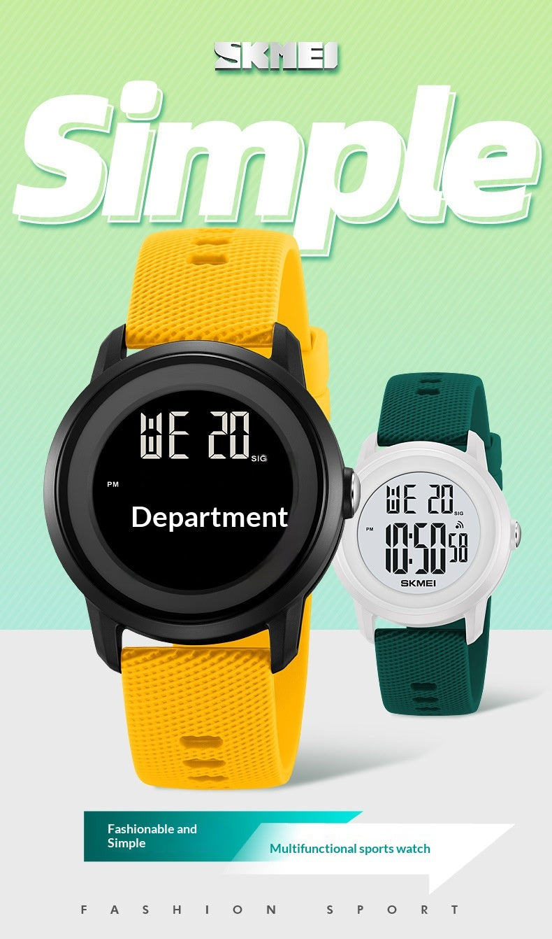 Multifunctional Sports Watch Trendy And Minimalist Versatile For Students