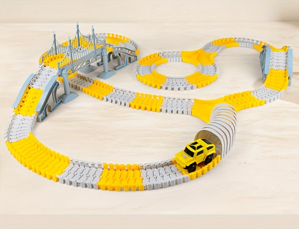 Roller Coaster Track Set 467pcs for Kids Ages 3 4 5 6 7 8 with the Listed Color, Size or Set Options for Everyday Use — image