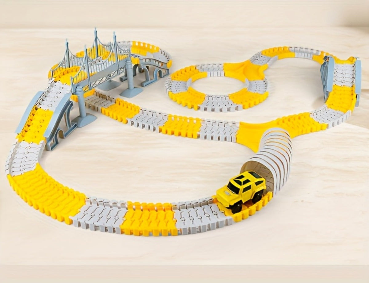 Roller Coaster Track Set 467pcs for Kids Ages 3 4 5 6 7 8 with the Listed Color, Size or Set Options for Everyday Use — image