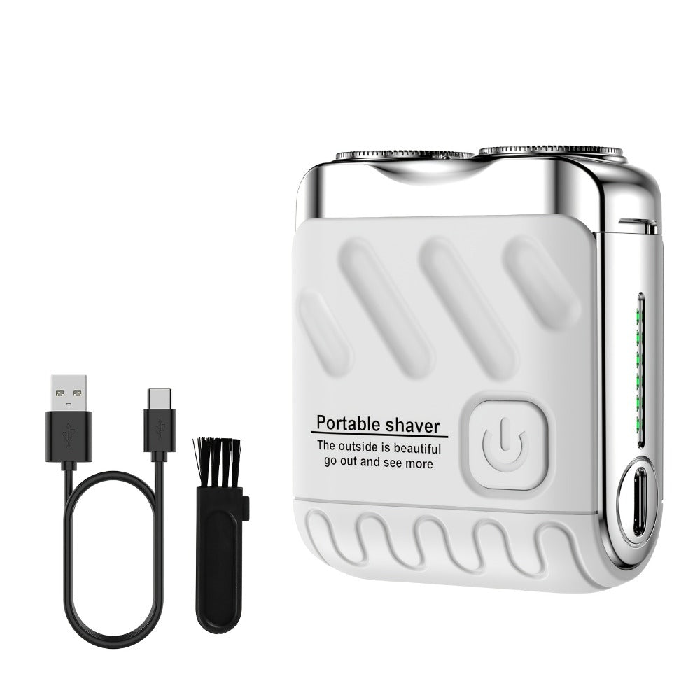 Electric Shaver Magnetic Dual-Blade Mini Razor with Two Speeds, USB Charging and Select Waterproof Options — image 7