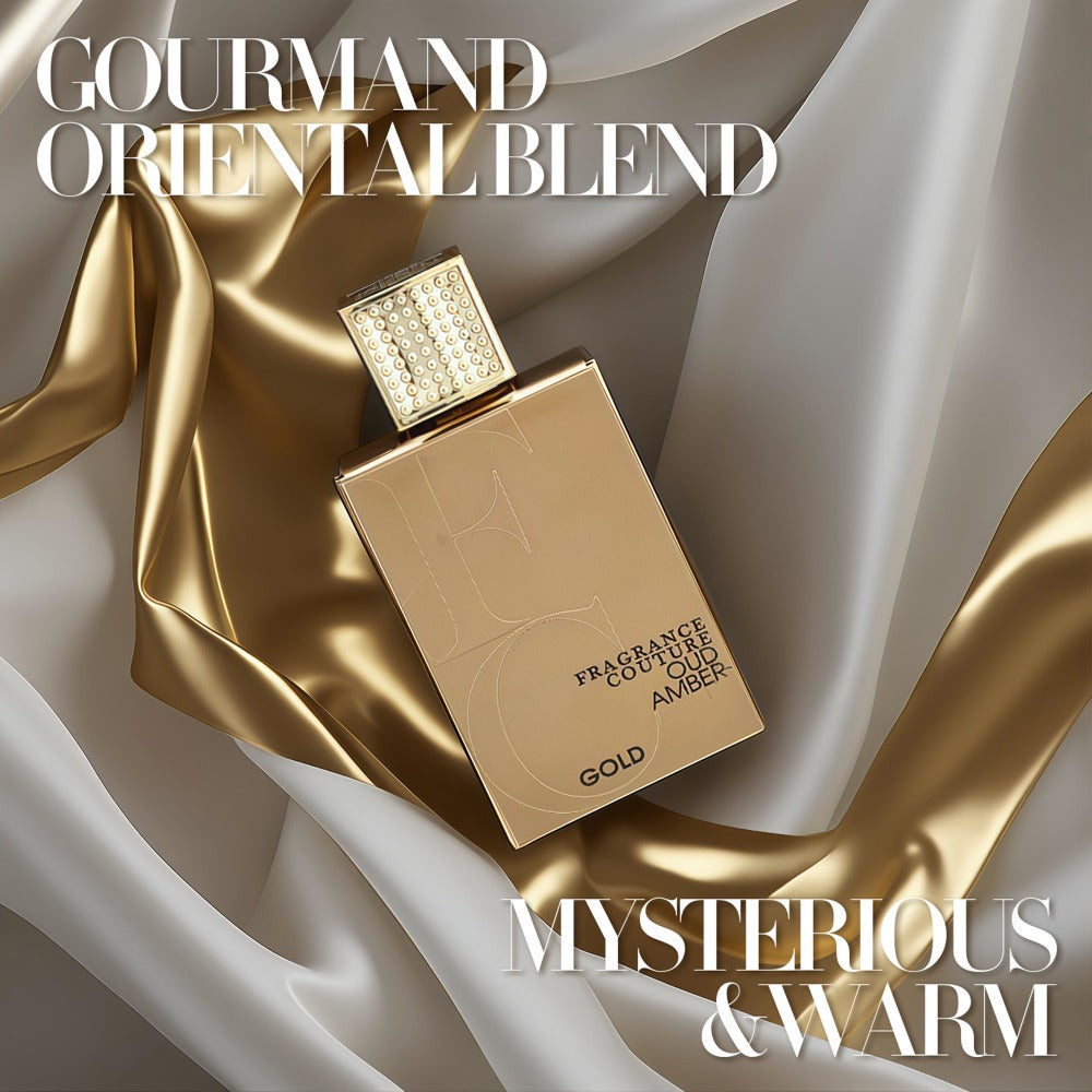 Unisex Perfume Oud Amber Gold Eau de Parfum 100 ml with Fruity Floral Woody Oriental Profile — image 3