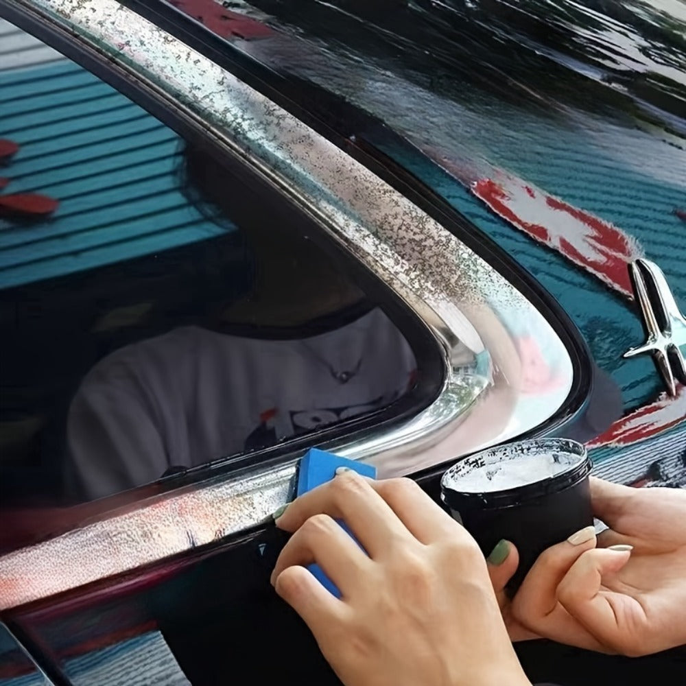 Chrome Trim Repair & Polishing Paste – Car Chrome Restorer for Door Handles, Emblems & Bright Strip Refurbishment — image 2