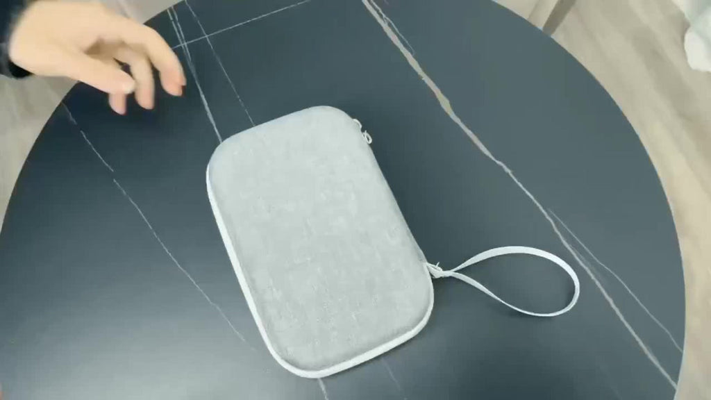 EVA Hard Shell Storage Bag Multi-Compartment Travel Case for Facial Steamer Nebulizer Humidifier Pore Vacuum Cleaner — image 
