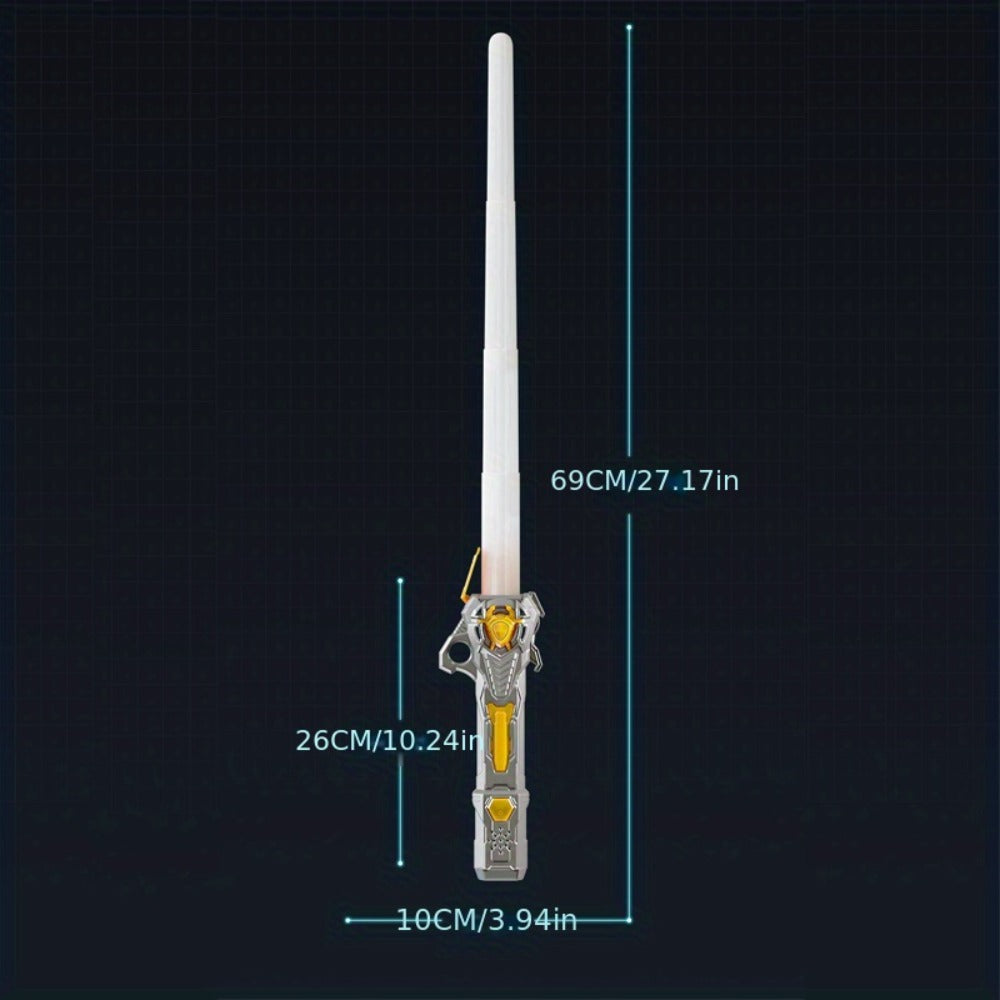 RGB Light-Up Saber Toy 16 Colors Rechargeable Light Sword with Gravity Sensor & Sound Effects — image 14