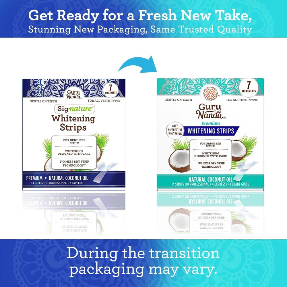 Hydrogen Peroxide Whitening Strips 7-Day Treatment with Coconut Oil Formula — image 5