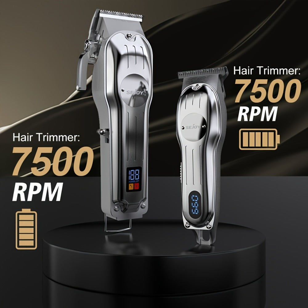 Hair Clipper Seacol Cordless Clipper Configurations with LED Displays, USB Charging and Guide Comb Accessories — image 11