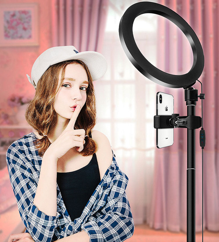 Compatible with Apple, Tripod Fill Light Live Bracket Beauty Light Set Ring Light
