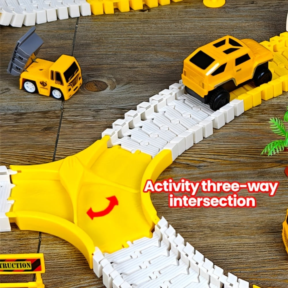 Roller Coaster Track Set 467pcs for Kids Ages 3 4 5 6 7 8 with the Listed Color, Size or Set Options for Everyday Use — image