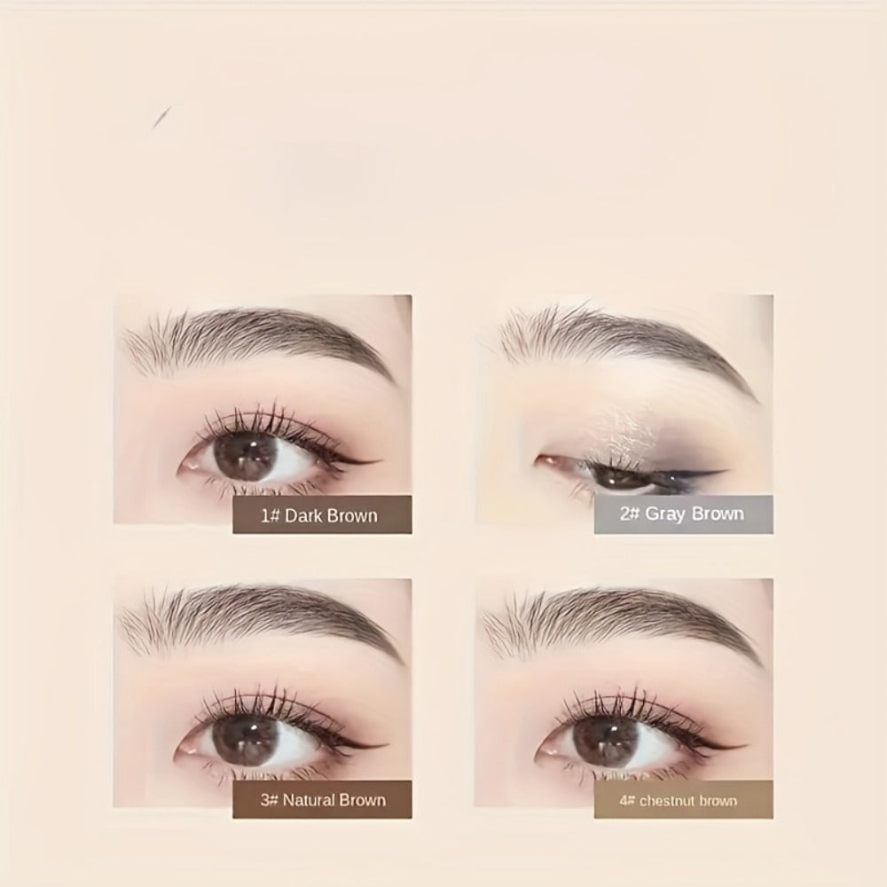 Microblading Effect Brow Pencil 4-Pack with Eyeliner, Waterproof Smudge-Proof Dual-Ended Eyebrow Pen with Spoolie Brush — ima
