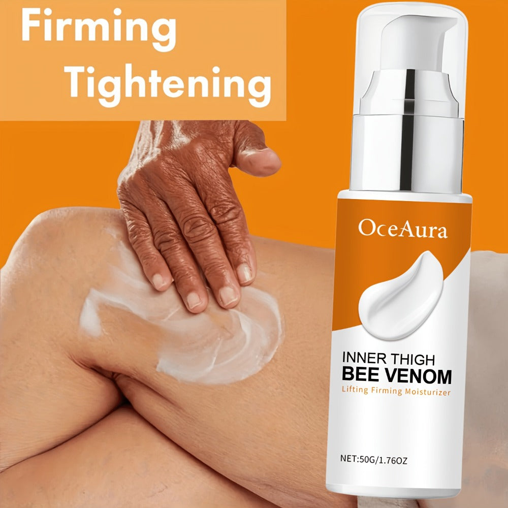 Body Cream OxeAura 50g Pump Bottles in Two- or Four-Piece Options with Bee Venom for Inner Thigh Application — image 10