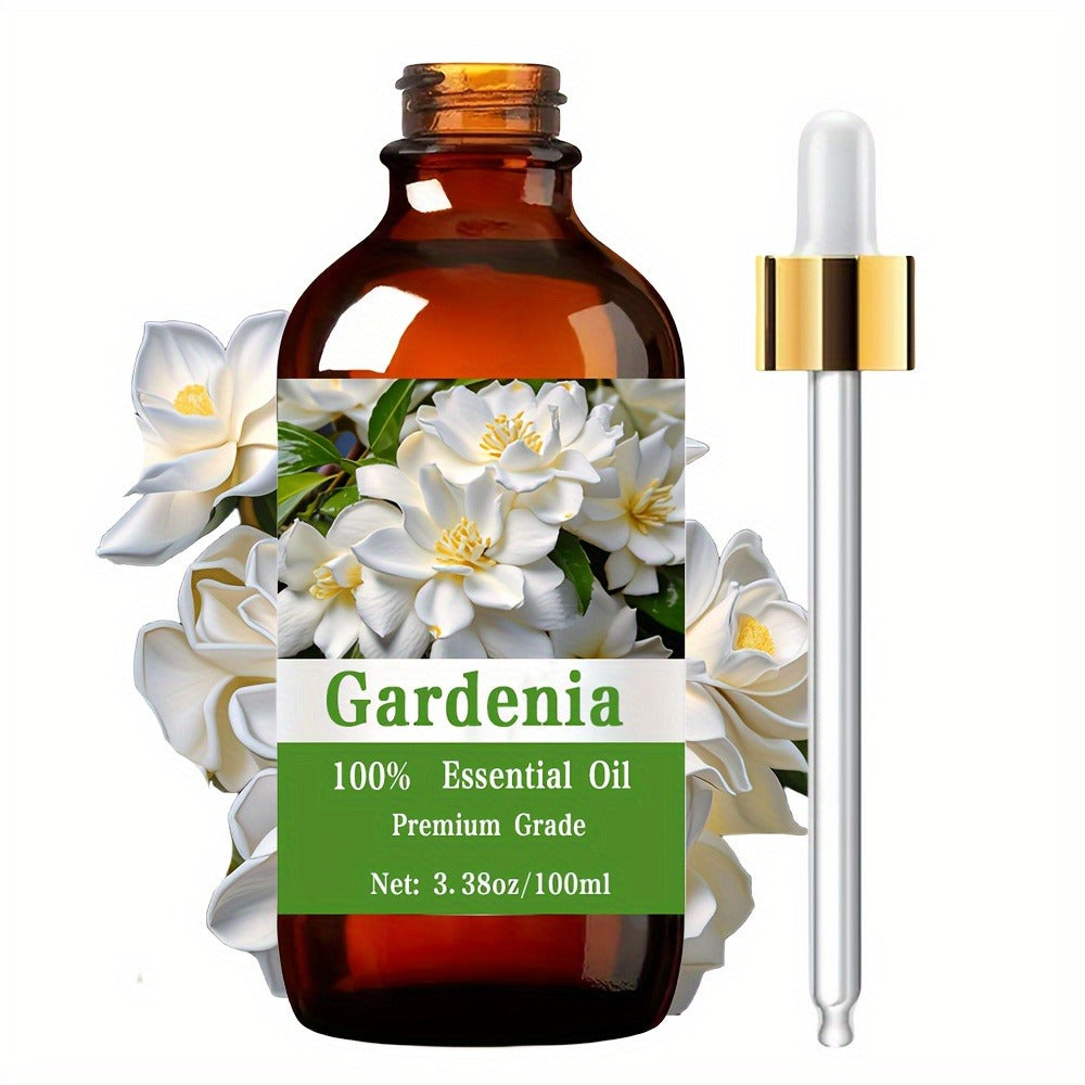 Aromatherapy Oil Gardenia Floral Aroma in 100ml Bottle with Lightweight Fast-Absorbing Texture — image 1