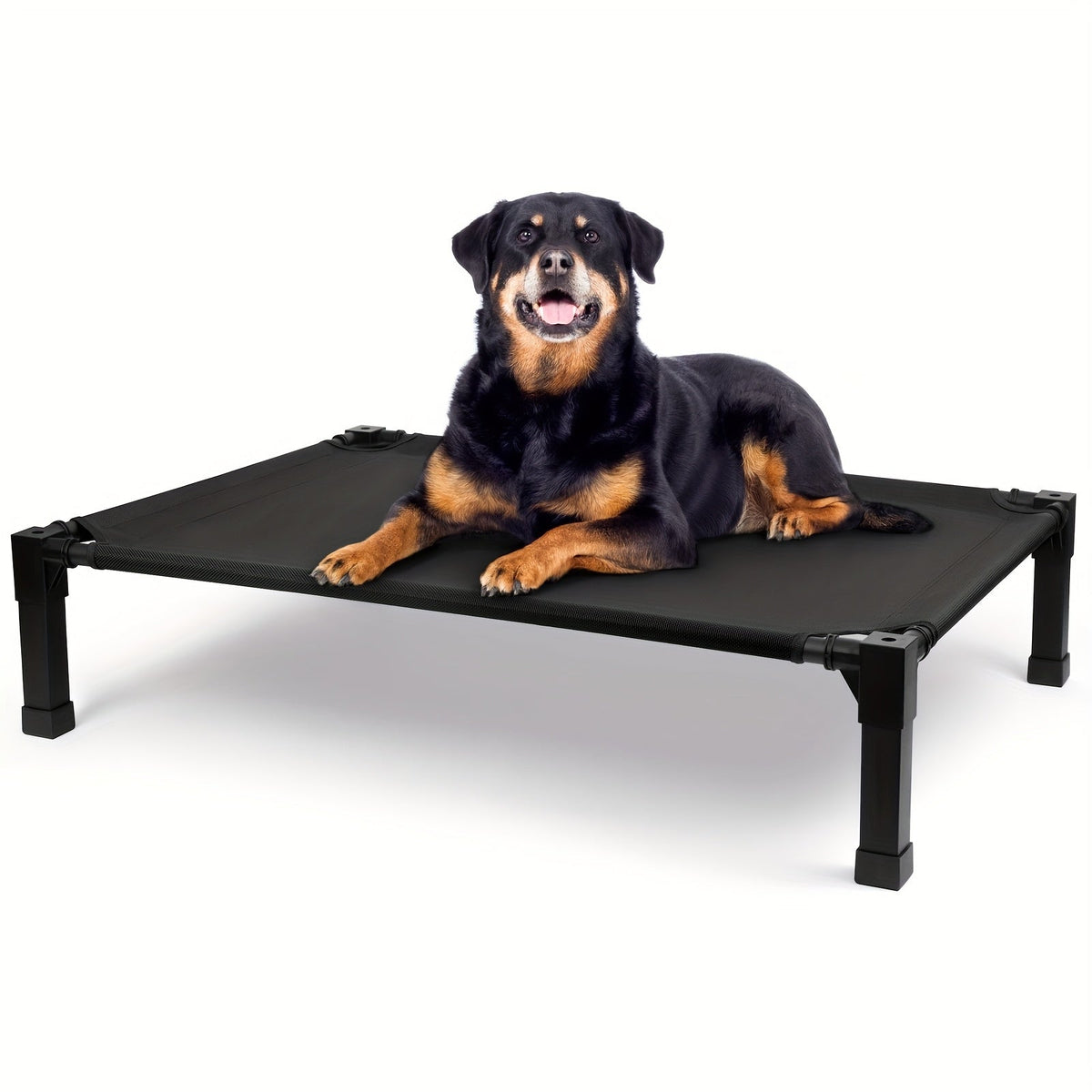 Elevated Pet Cot with Metal Frame, Textilene-Labeled Mesh Deck, Four Sizes and Seven Colors — image 33