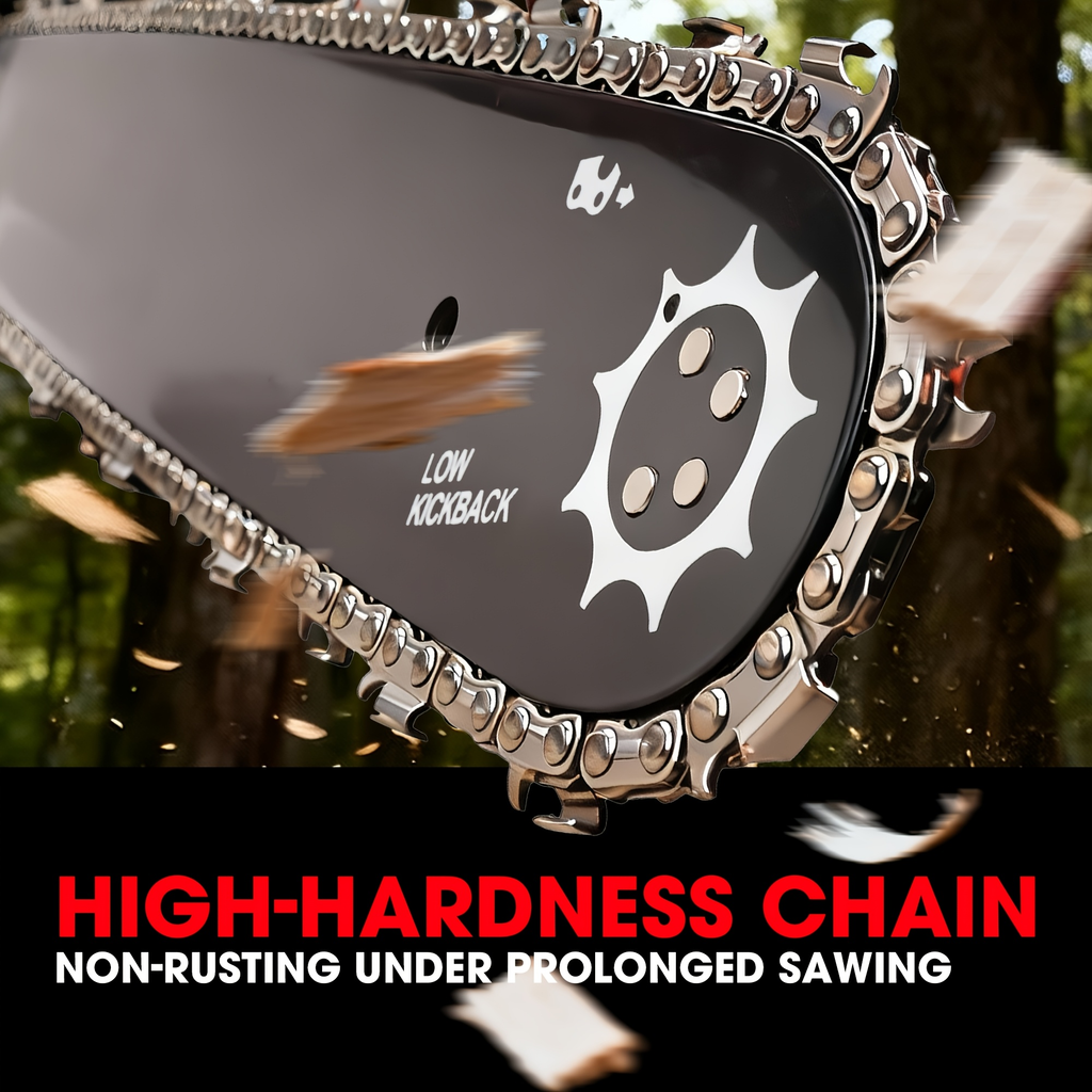 62CC Gas Chainsaw with 20-Inch Guide Bar in Five Red and Orange Checkout Configuration Options — image 14