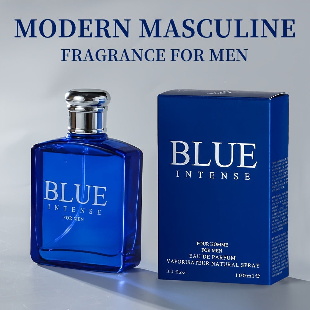Men's Eau de Toilette Spray 3.4oz 100ml - Fresh Fruity Cologne with Cucumber Melon Orange EDT for Men Dates Daily Use Parties