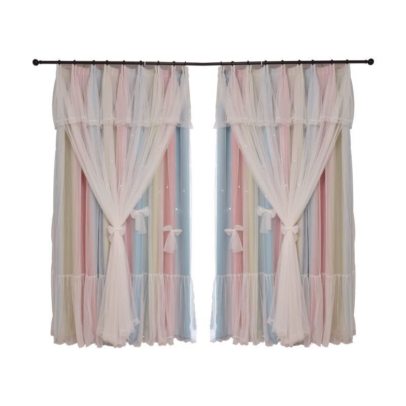 Nordic Star Blackout Curtains - Princess Bedroom Curtains
