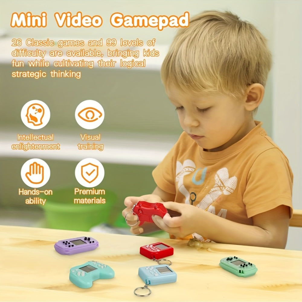 Party Favors Multicolor Gaming-Controller Keychains in 6- or 12-Piece Packs with Fidget Format — image 7