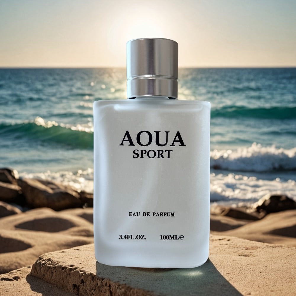 Men's Perfume AOUA Eau de Parfum Set of Three 3.4 oz Sprays with Jasmine, Lime and Neroli Notes — image 3