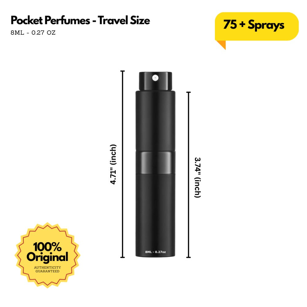 Versace Eros Eau de Toilette Travel Spray, 8ml Black-Labeled Atomizer with 0.27 fl oz Capacity — image 2