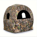 Hunting Blind Pop Up Deer Blind 270° View Camouflage Tent Bag for Garden, Patio and Yard Use — image 1