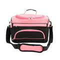 Hairdresser Tool Bag Multi-Functional Salon Styling Organizer for Professionals with Adjustable Strap Large Capacity Hair Mak