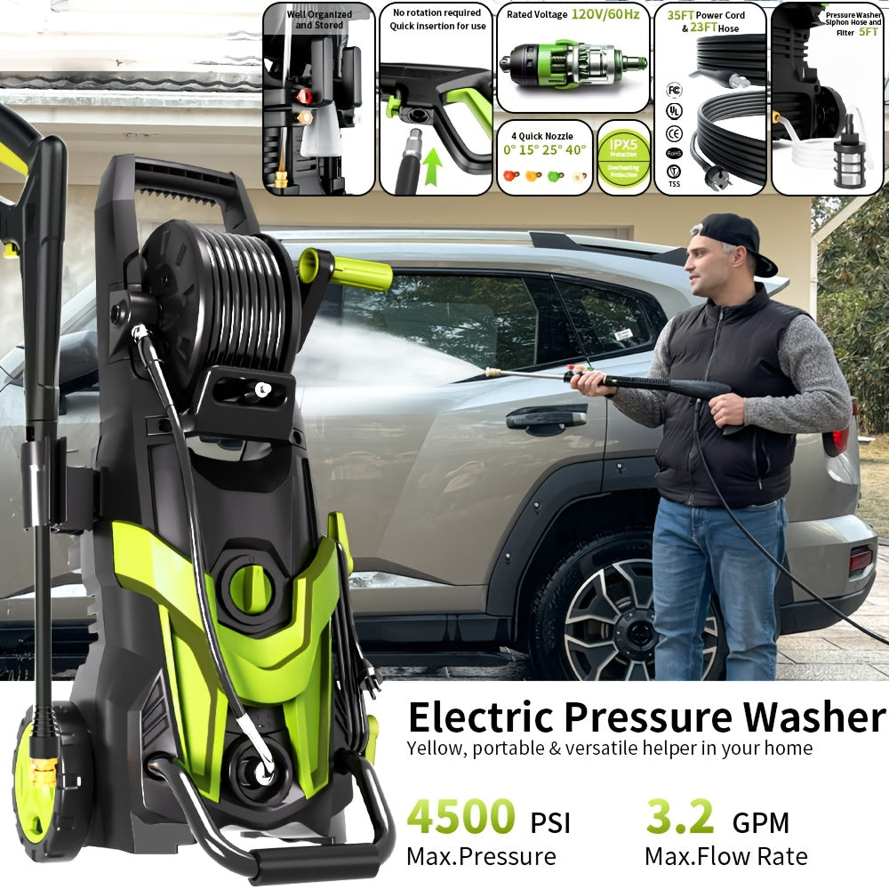 Electric Pressure Washer High PSI for Garden, Patio and Yard Use, with the Listed Configuration — image 11