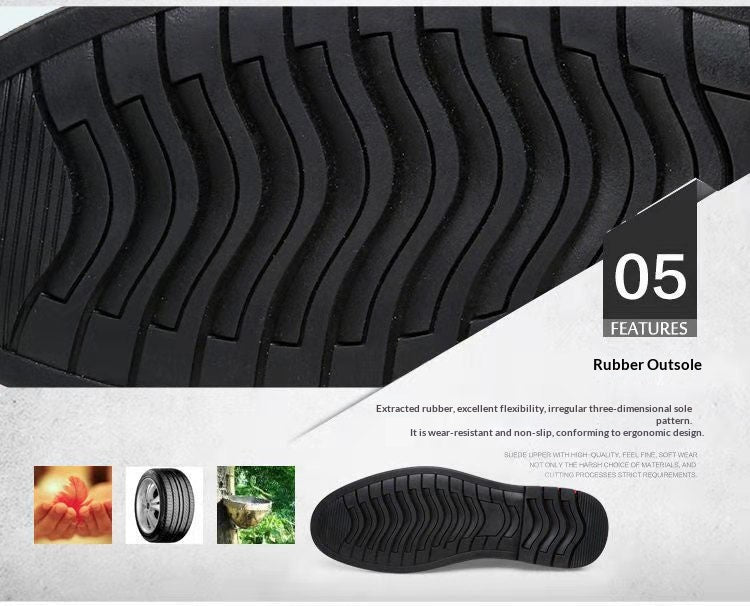 Mens Breathable Casual Business Leather Shoestrendy And Versatile