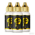 Lace Front Wig Glue Extreme Hold 3-Pack Invisible Clear Drying Liquid Adhesive for HD Lace for Home, Travel and Salon Hair St