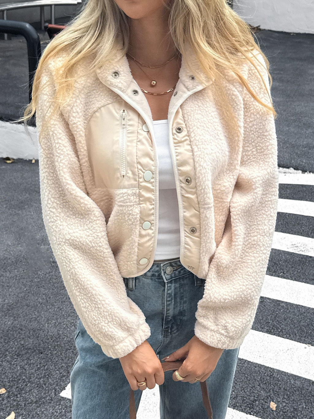 Y2g Hot Girl Style Long-sleeved Jacket Small Coat For Women