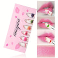 Lipstick Set, emaymei 6-Piece Transparent Flower-Core Jelly Collection in Ornate Pink Cases — image 1