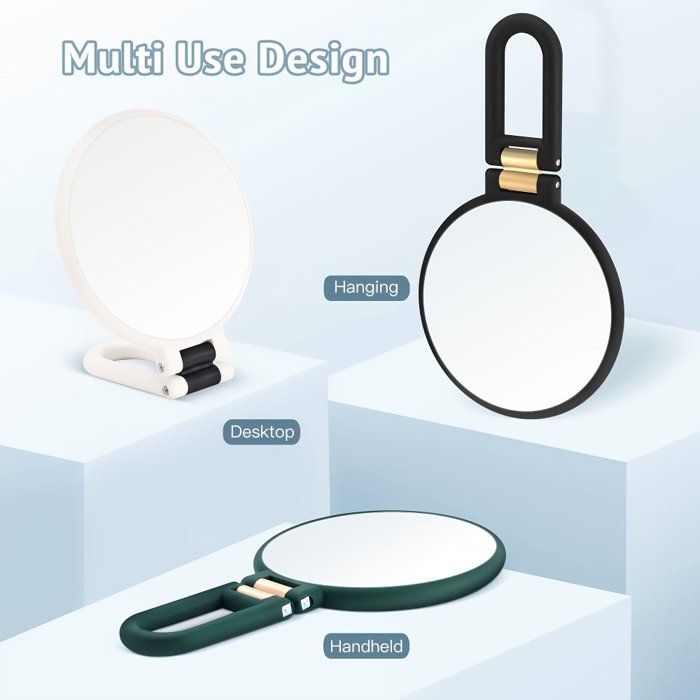 Magnifying Mirror 80X for Makeup & Skincare, Handheld 1X-80X Magnification Mirror with 360° Adjustable Handle — image 3
